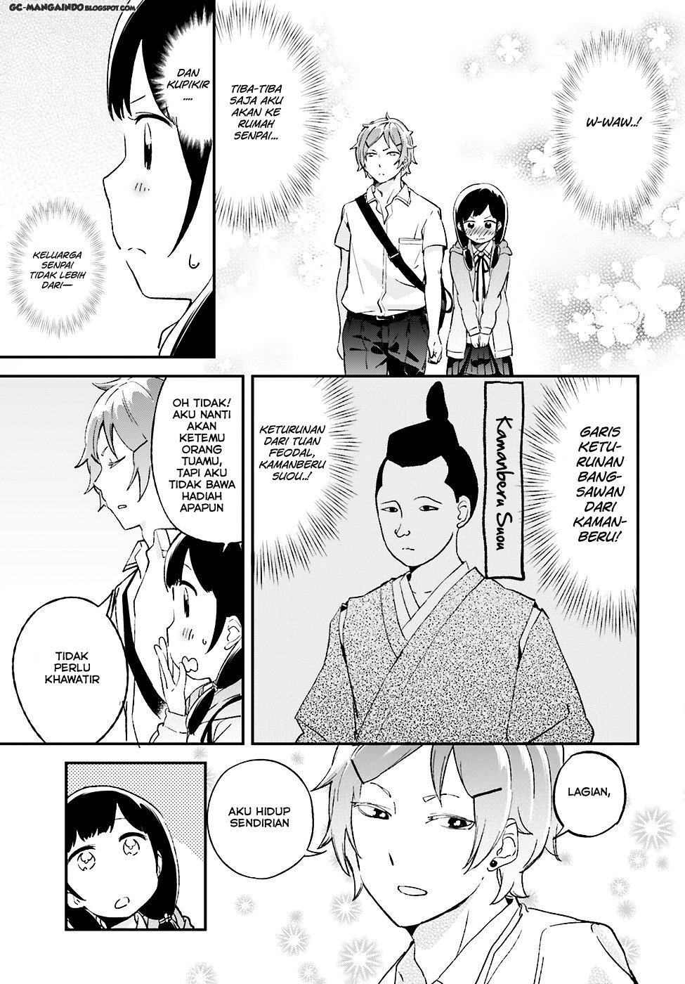 Baca Komik Senpai, Sore hitokuchi kudasai! Chapter 05 Gambar 1