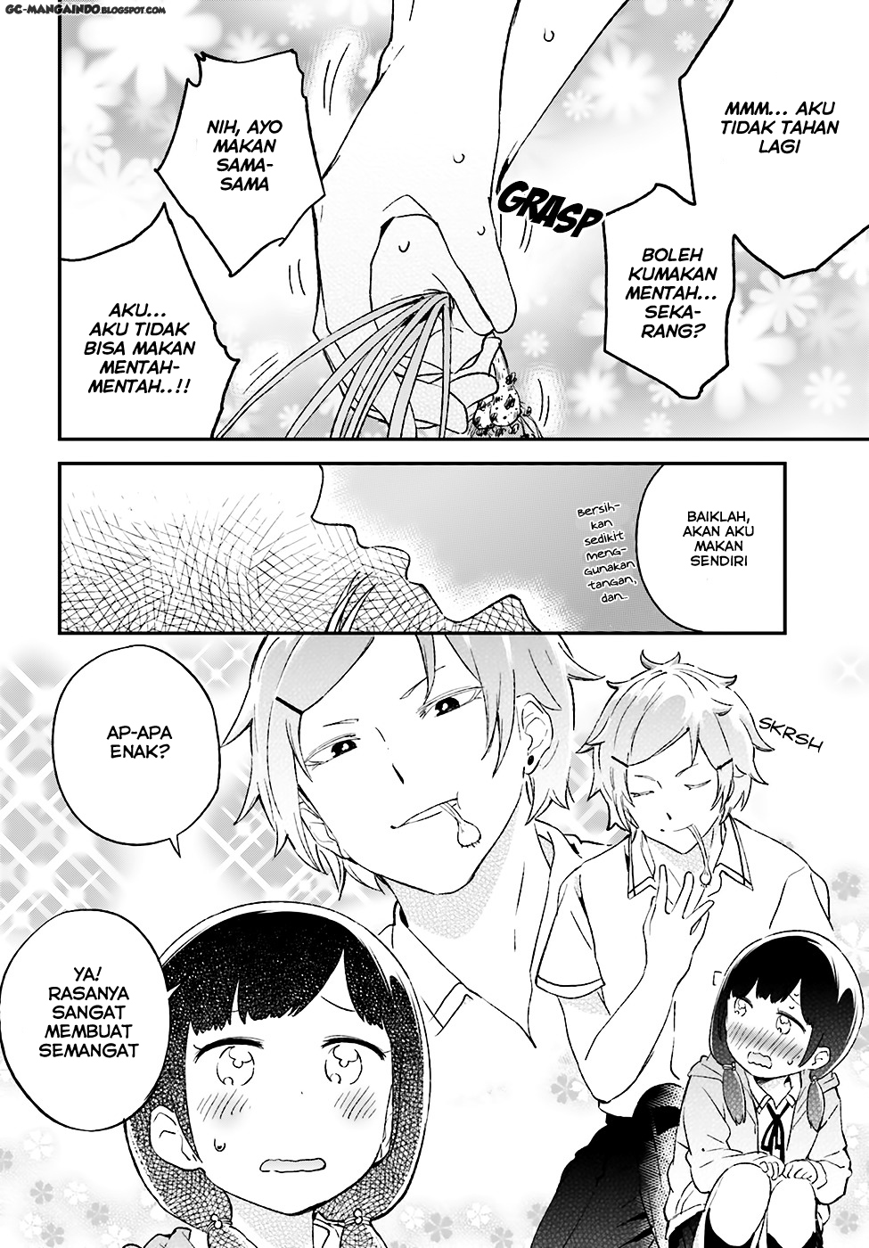 Senpai, Sore hitokuchi kudasai! Chapter 04 Gambar 4