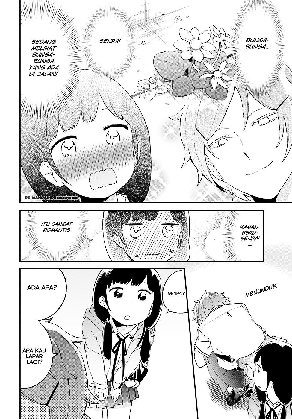 Baca Senpai, Sore hitokuchi kudasai! Chapter 03 Gambar 2
