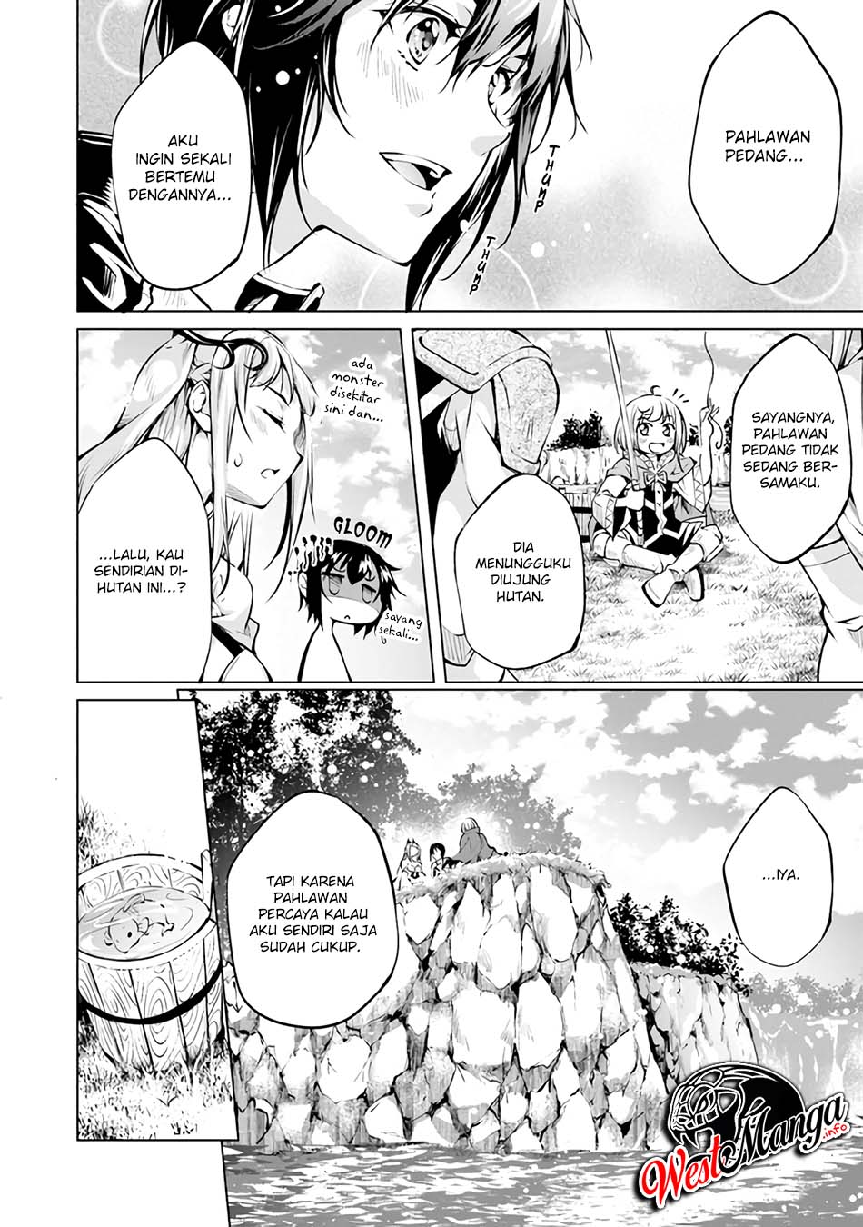 Kamigami ni Sodaterare Shimo no, Saikyou to Naru Chapter 09 Gambar 14