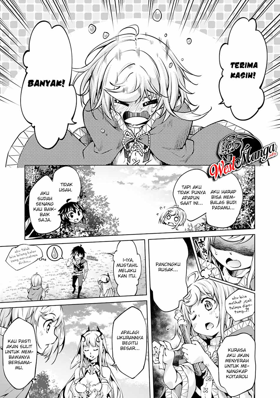 Kamigami ni Sodaterare Shimo no, Saikyou to Naru Chapter 09 Gambar 22