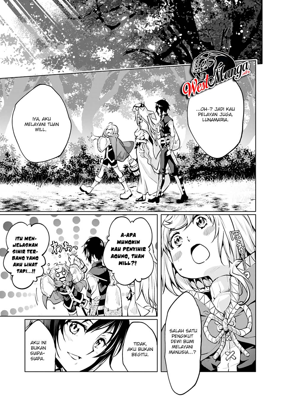 Kamigami ni Sodaterare Shimo no, Saikyou to Naru Chapter 09 Gambar 24
