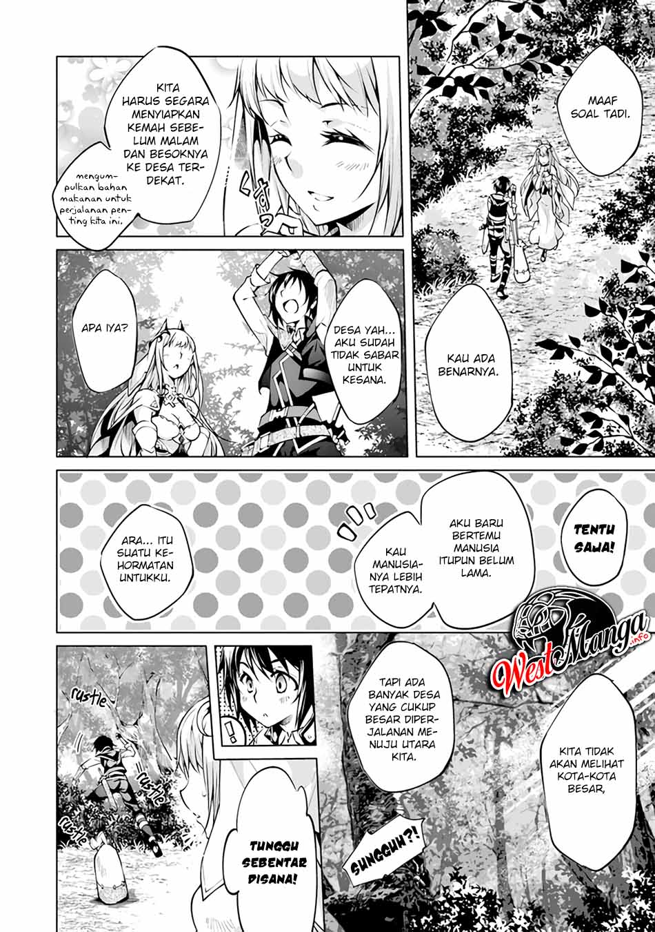 Kamigami ni Sodaterare Shimo no, Saikyou to Naru Chapter 09 Gambar 8