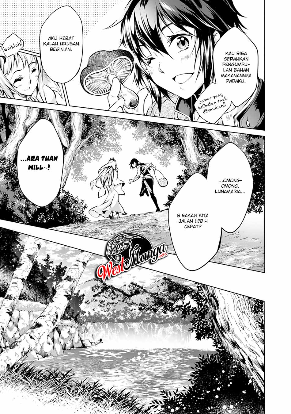 Kamigami ni Sodaterare Shimo no, Saikyou to Naru Chapter 09 Gambar 9