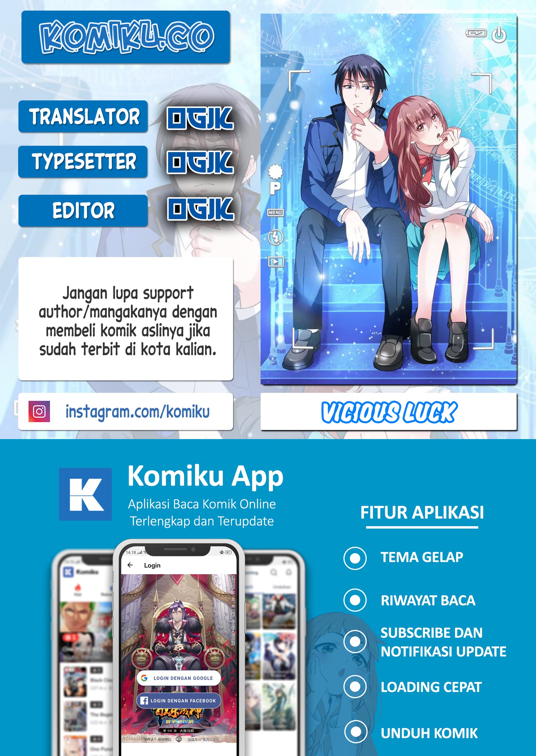 Baca Komik Vicious Luck Chapter 91 Gambar 1