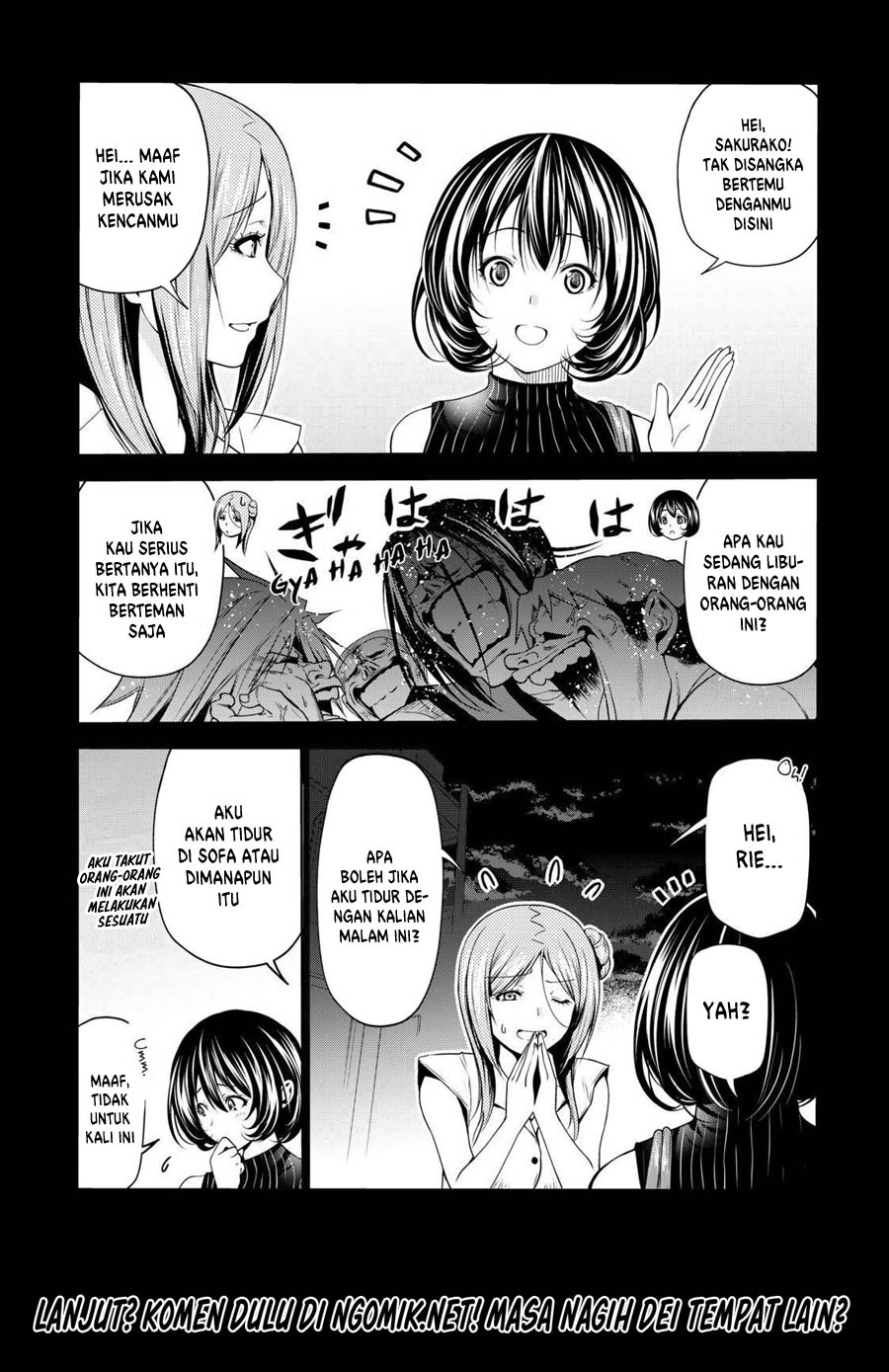 Grand Blue Chapter 66.2 Gambar 15