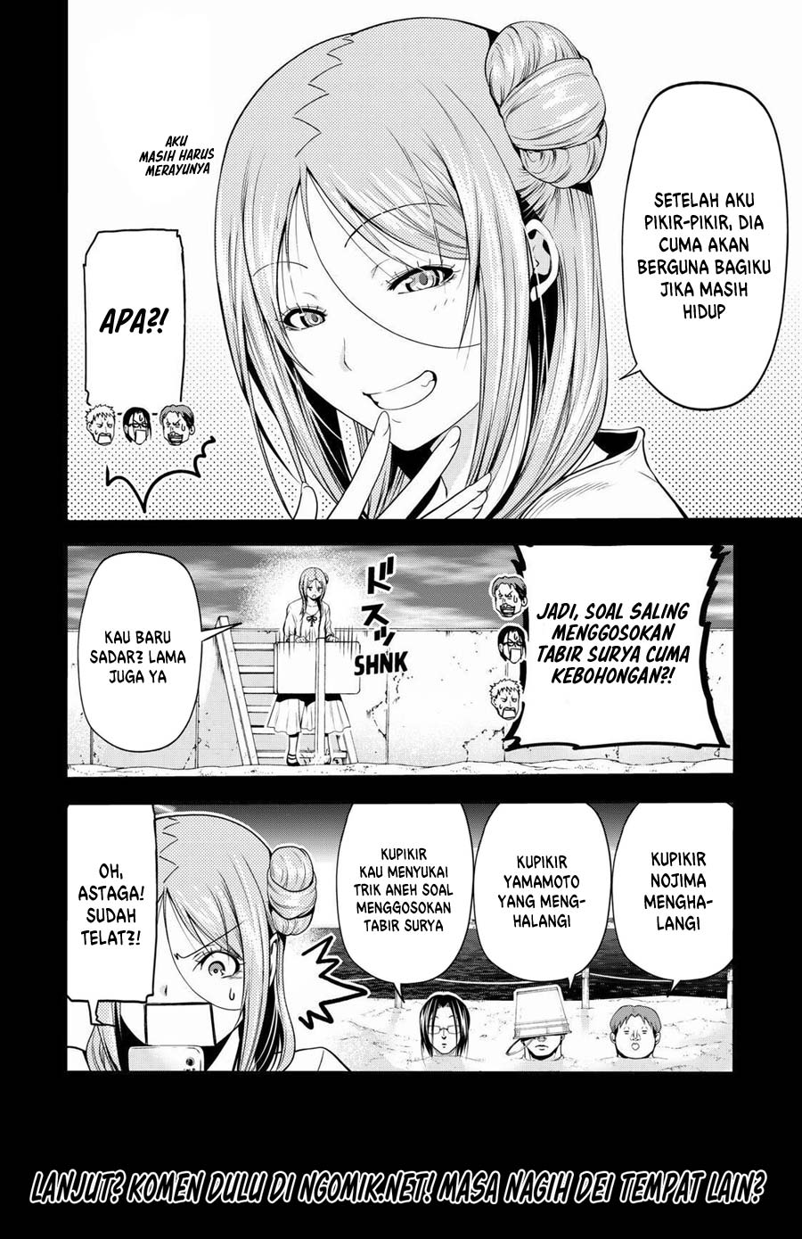 Grand Blue Chapter 66.2 Gambar 20