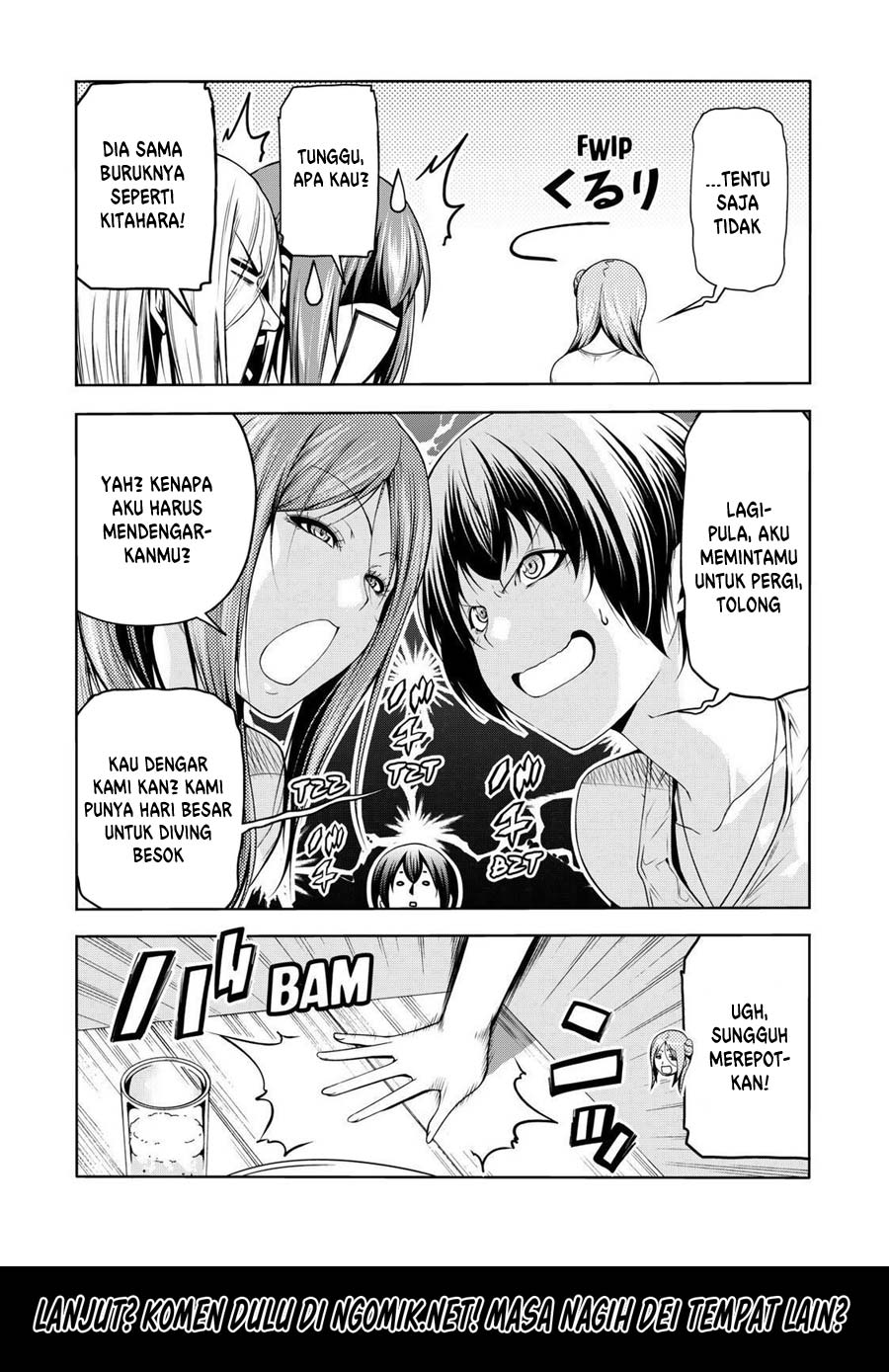 Grand Blue Chapter 66.2 Gambar 27