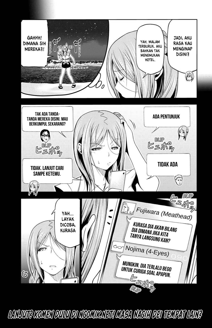 Grand Blue Chapter 66.2 Gambar 8