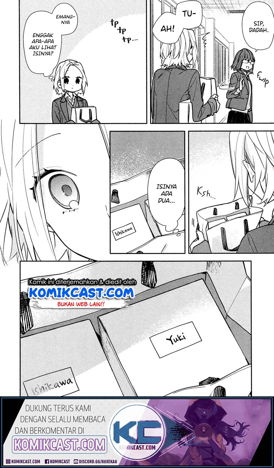 Horimiya Chapter 121.6 Gambar 7