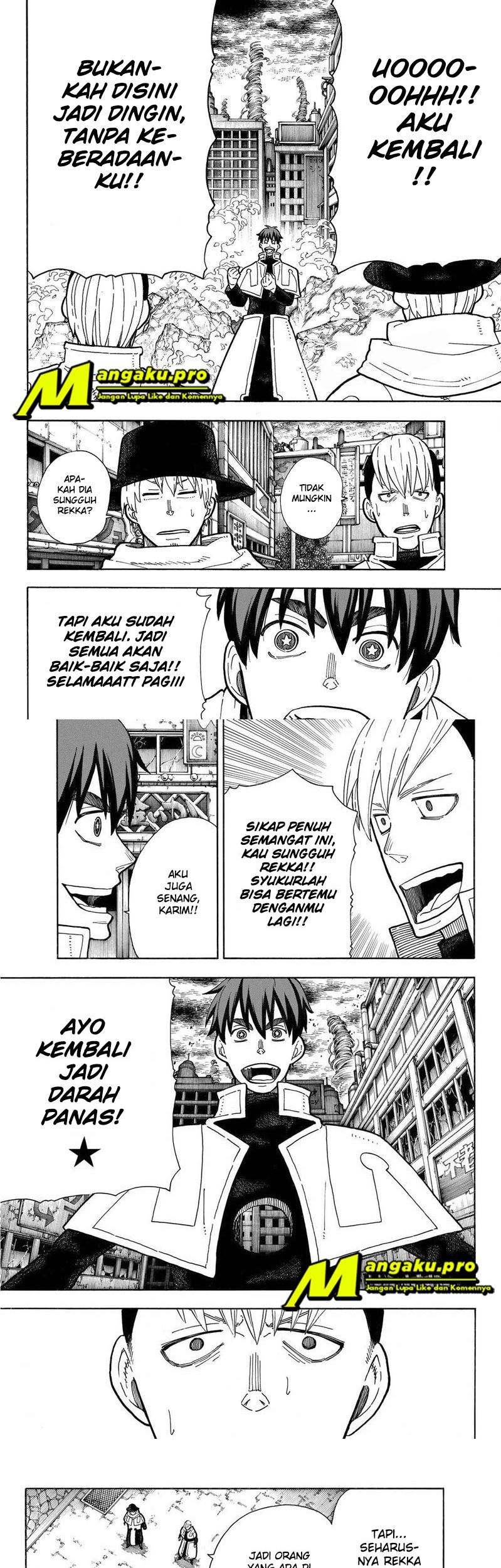 Baca Komik Fire Brigade of Flames Chapter 257 Gambar 1