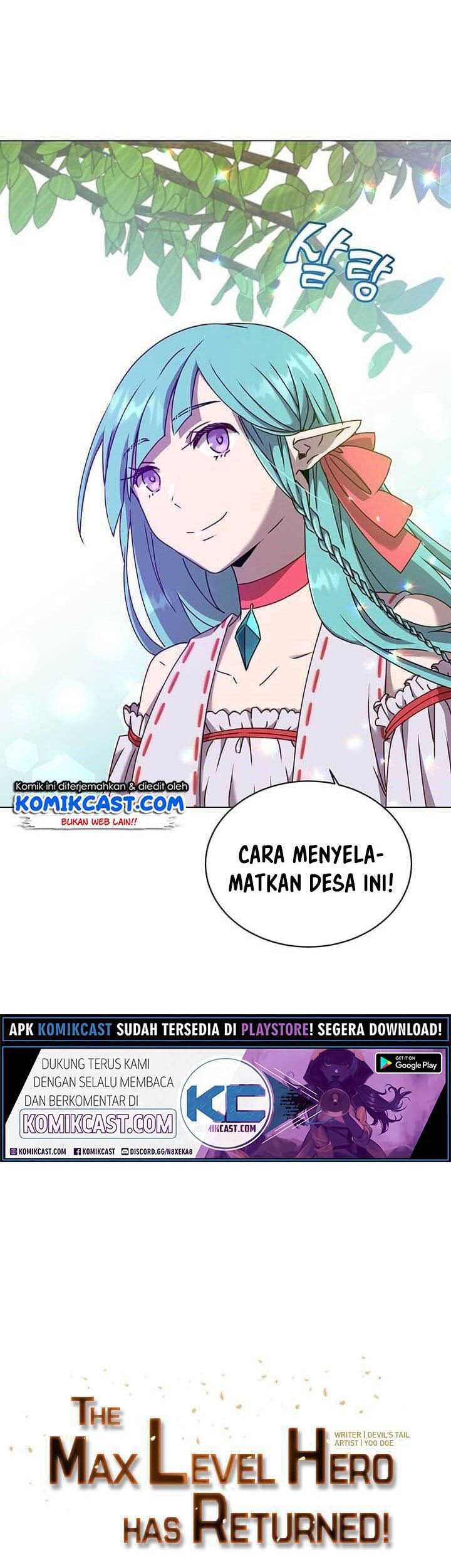 The MAX leveled hero will return! Chapter 38 Gambar 31