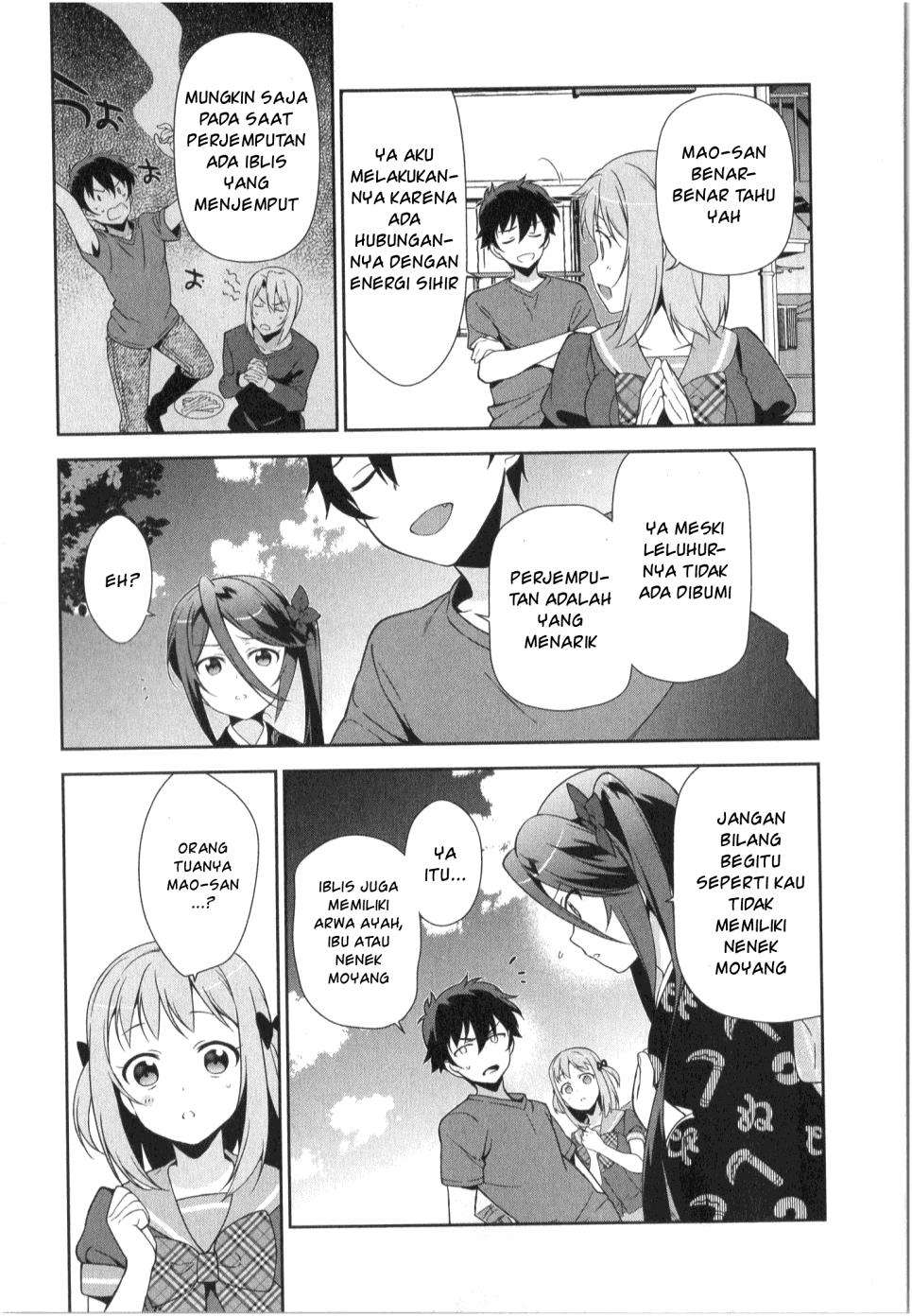 Hataraku Maou-sama! Chapter 27 Gambar 22