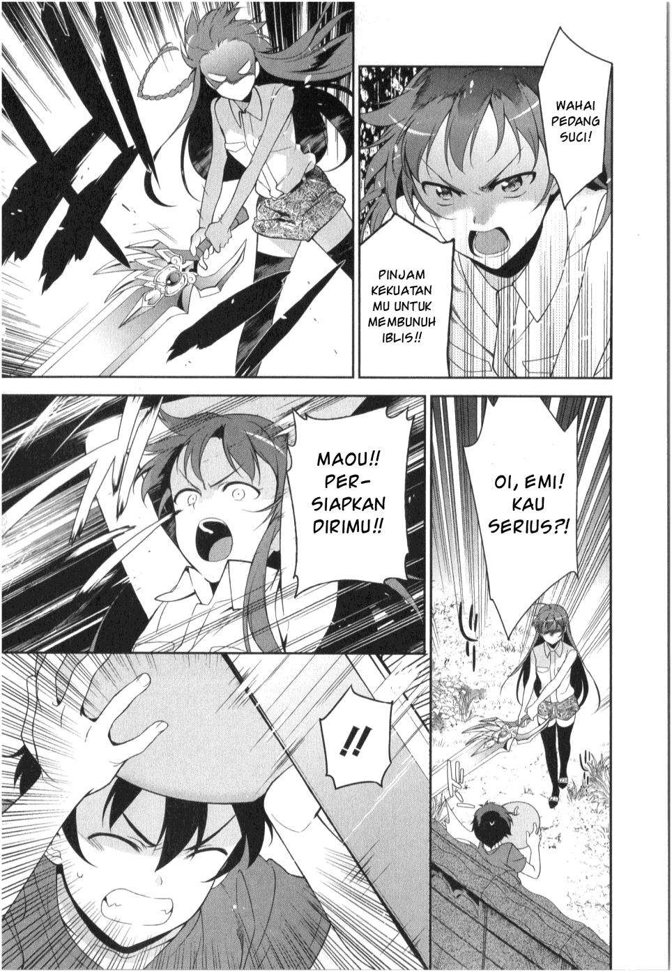 Hataraku Maou-sama! Chapter 27 Gambar 32