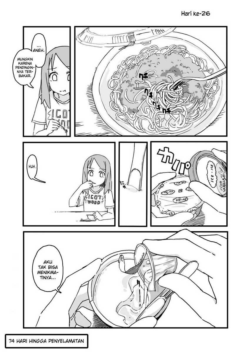 Baca Komik Convenience Store of the Dead ~The Convenience Store Clerk Will Get Rescued in 100 Days~ Chapter 26 Gambar 1