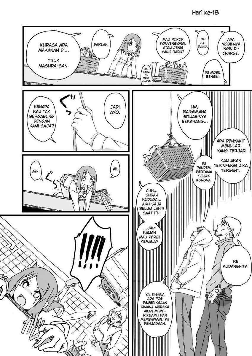 Convenience Store of the Dead ~The Convenience Store Clerk Will Get Rescued in 100 Days~ Chapter 16 Gambar 4