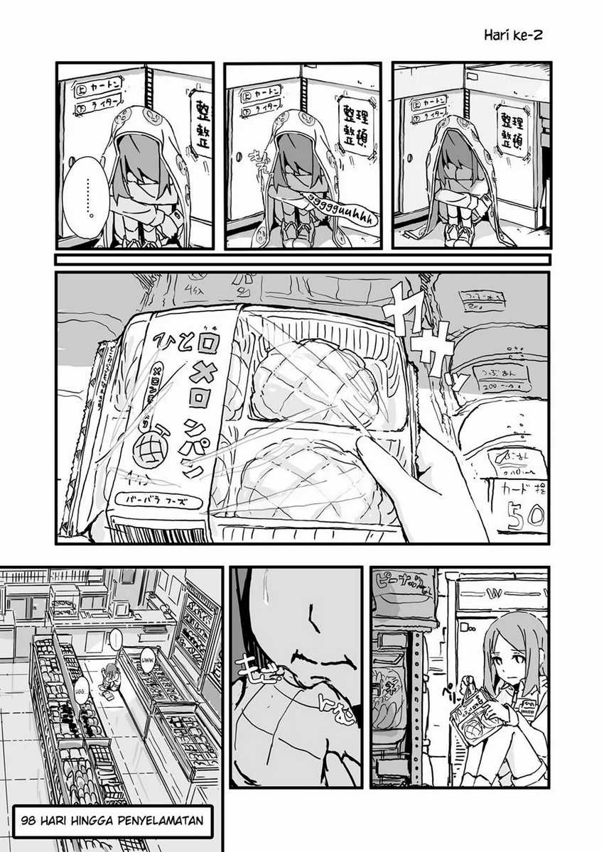 Baca Komik Convenience Store of the Dead ~The Convenience Store Clerk Will Get Rescued in 100 Days~ Chapter 2 Gambar 1
