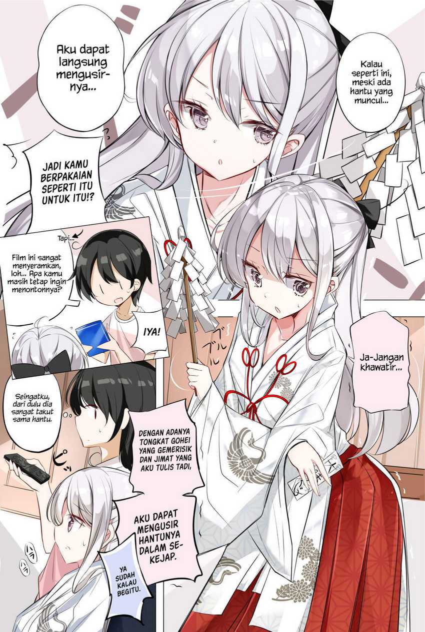 Imouto ga Ichi Nichi Ikka Shika Me wo Awasete Kurenai Chapter 4 Gambar 3