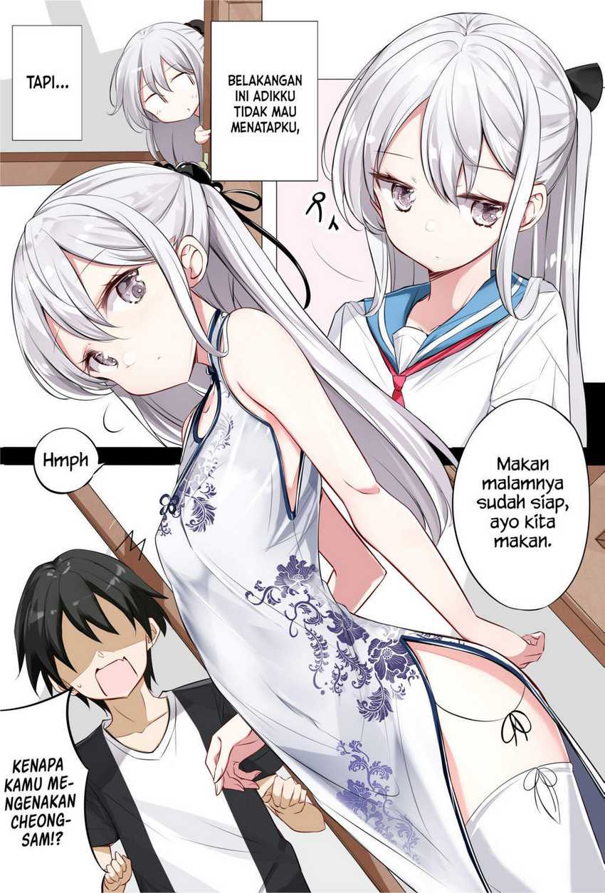 Baca Imouto ga Ichi Nichi Ikka Shika Me wo Awasete Kurenai Chapter 3 Gambar 2