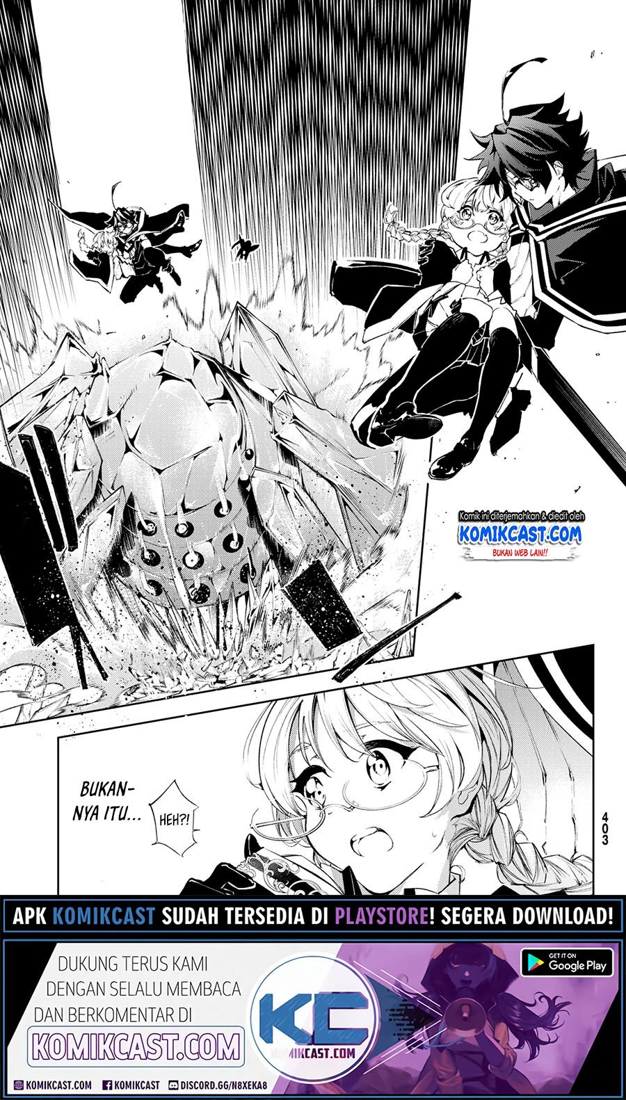 Tsue to Tsurugi no Wistoria Chapter 3.2 Gambar 10