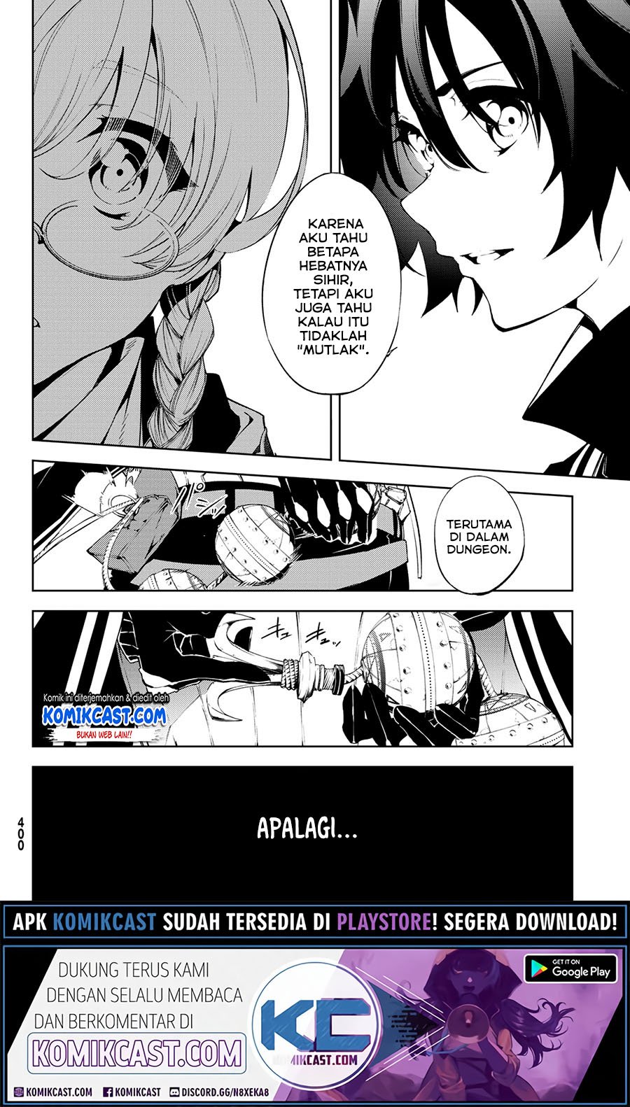 Tsue to Tsurugi no Wistoria Chapter 3.2 Gambar 7