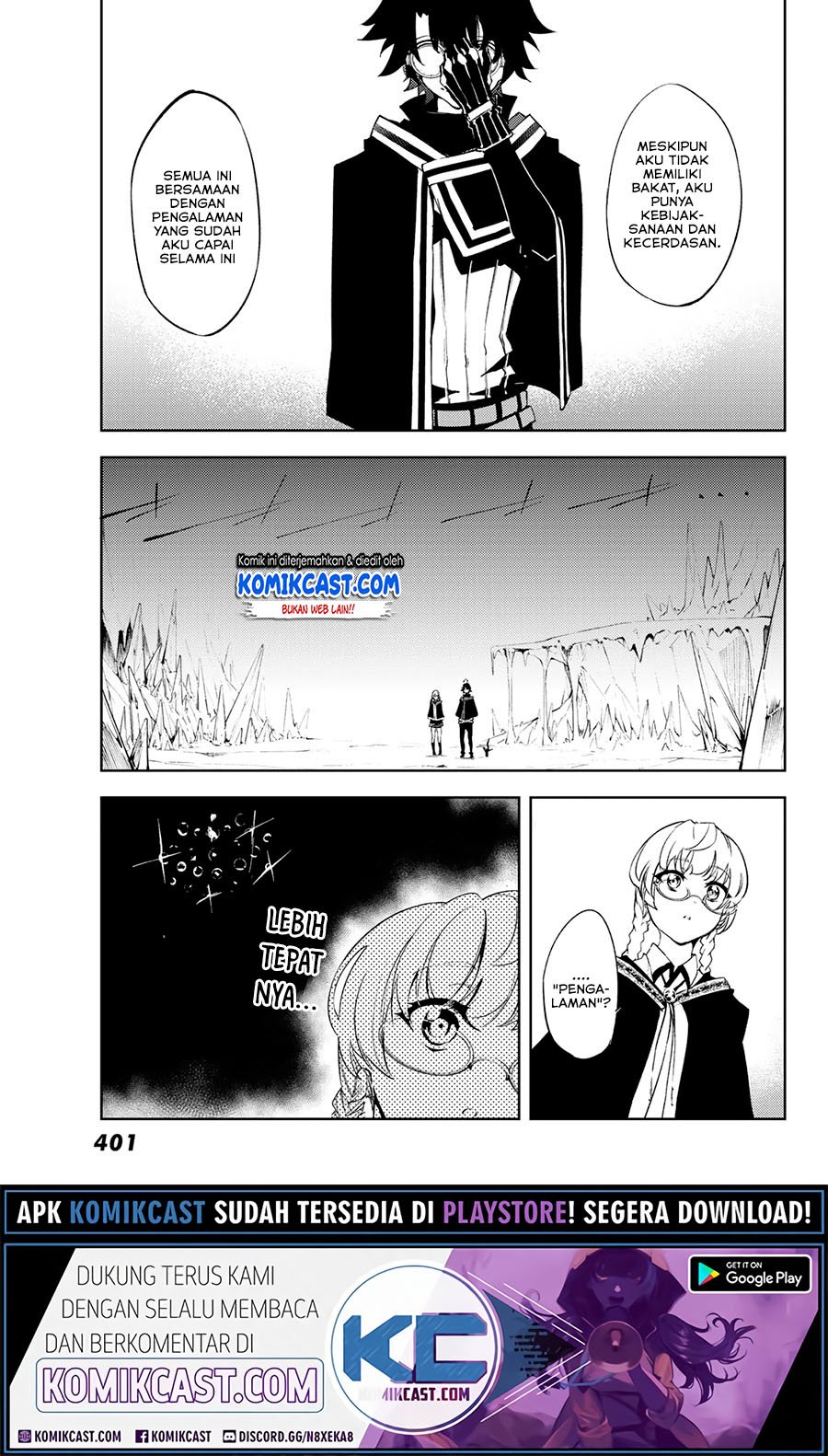 Tsue to Tsurugi no Wistoria Chapter 3.2 Gambar 8