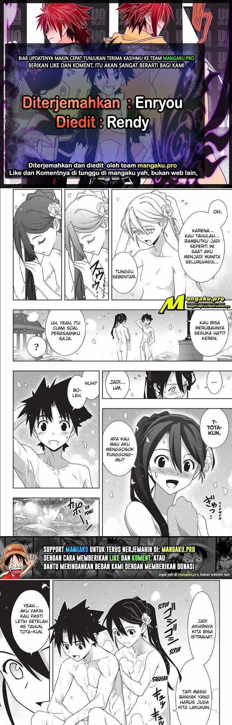 Baca Komik UQ Holder! Chapter 181.2 Gambar 1