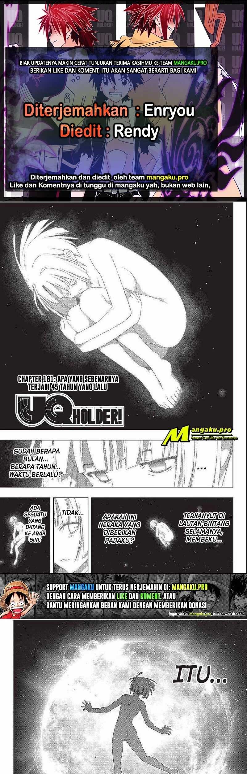 Baca Komik UQ Holder! Chapter 181.1 Gambar 1