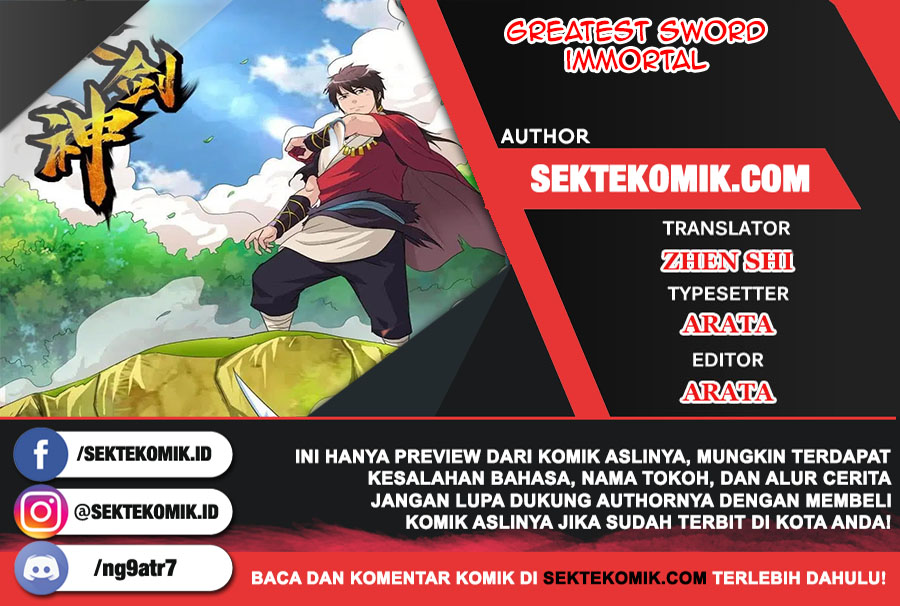 Baca Komik Greatest Sword Immortal Chapter 90 Gambar 1