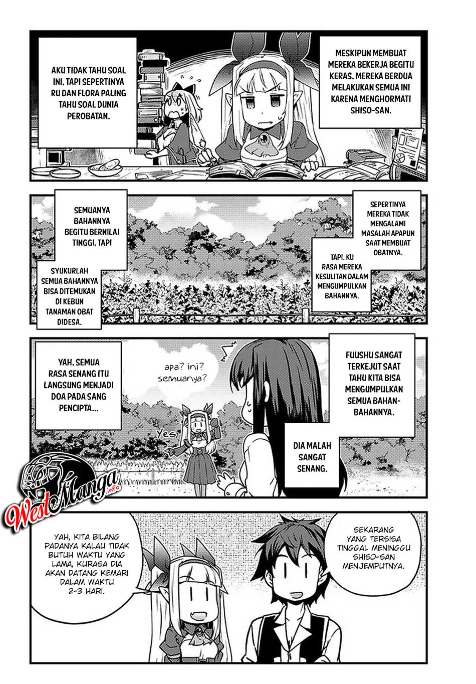 Isekai Nonbiri Nouka Chapter 141 Gambar 4
