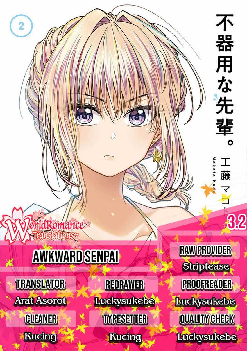Baca Komik Awkward Senpai Serialization Chapter 3.2 Gambar 1