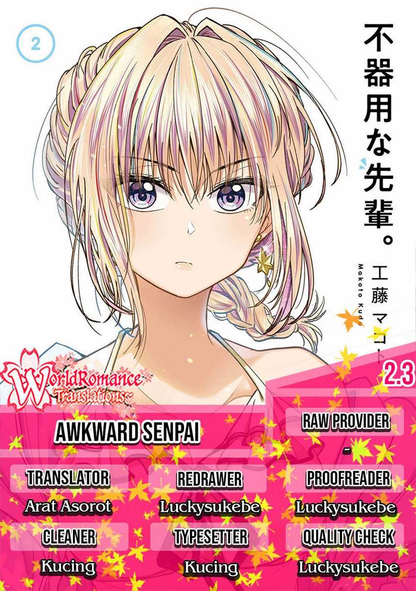 Baca Komik Awkward Senpai Serialization Chapter 2.3 Gambar 1