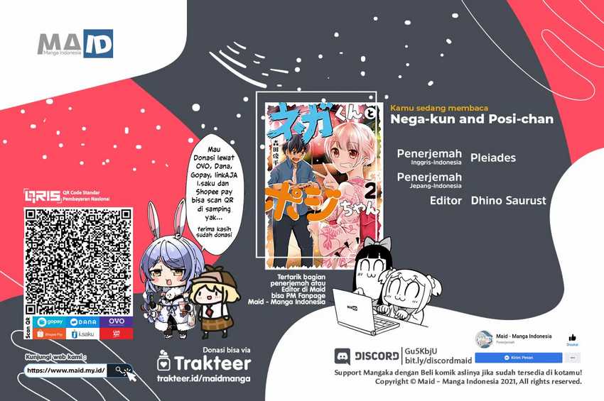 Baca Komik Nega-kun and Posi-chan Chapter 16 Gambar 1