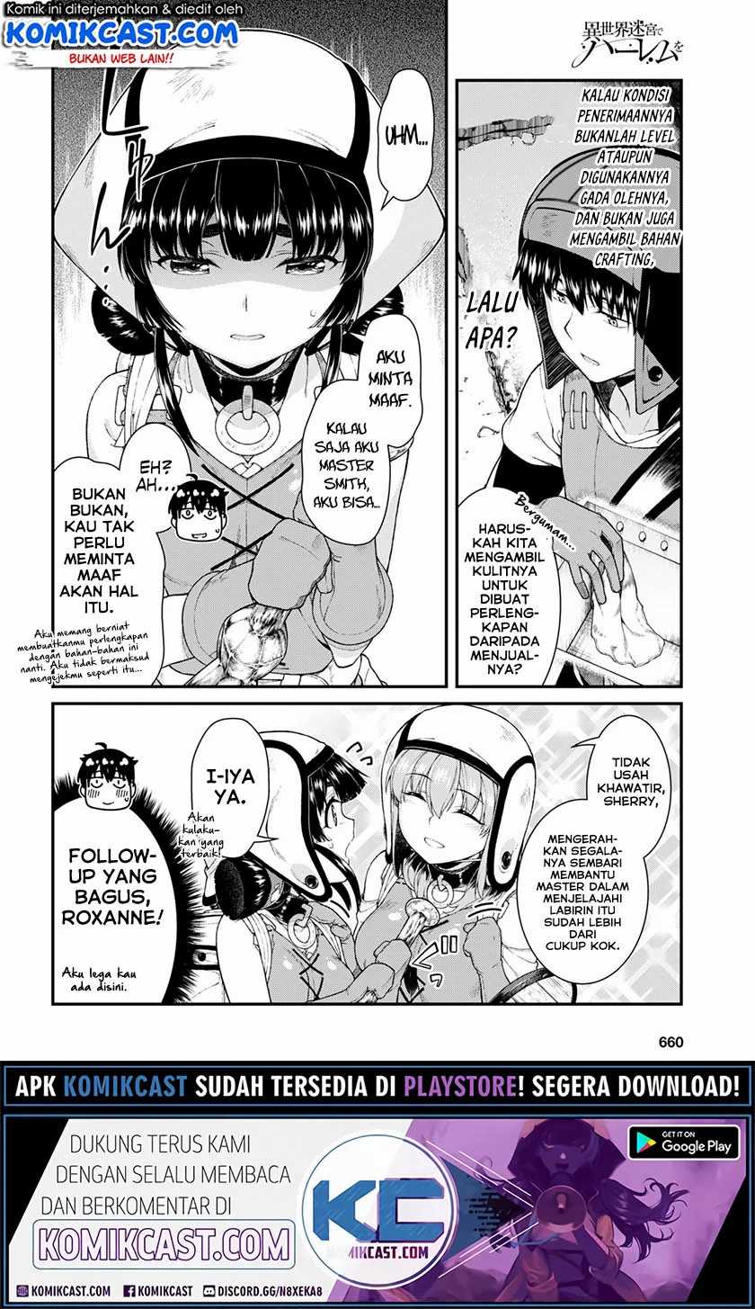 Isekai Meikyuu de Harem wo Chapter 45 Gambar 10