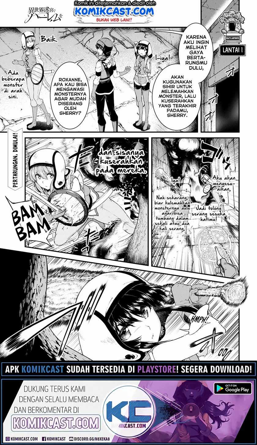 Baca Isekai Meikyuu de Harem wo Chapter 45 Gambar 2