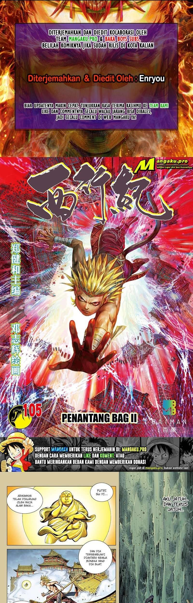 Baca Komik Journey to the West (Zheng Jian He) Chapter 105.2 Gambar 1