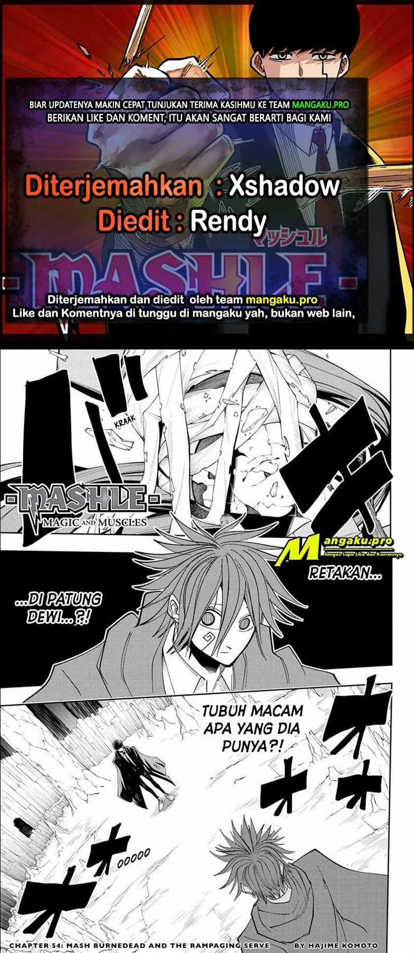 Baca Komik Mashle: Magic and Muscles Chapter 54 Gambar 1