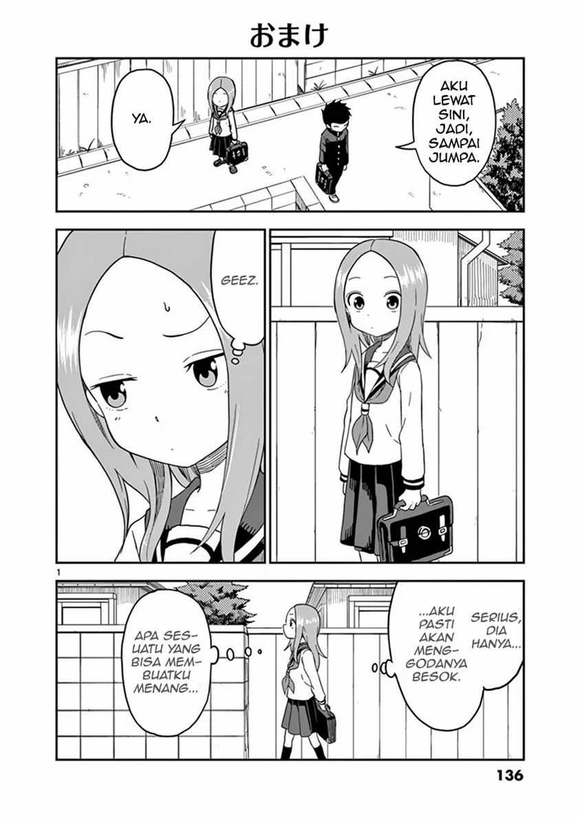 Baca  Karakai Jouzu no (Moto) Takagi-san Chapter 67.5 Gambar 2