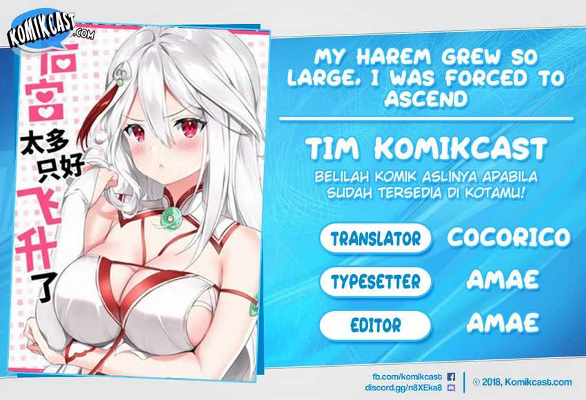 Baca Komik My Harem Grew So Large, I Was Forced to Ascend Chapter 20 Gambar 1