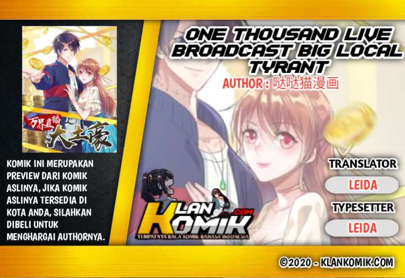 Baca Komik One Thousand Live Broadcast Big Local Tyrant Chapter 59 Gambar 1
