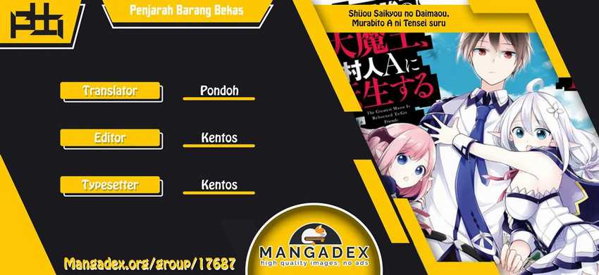 Baca Komik Shijou Saikyou no Daimaou, Murabito A ni Tensei suru Chapter 5 Gambar 1