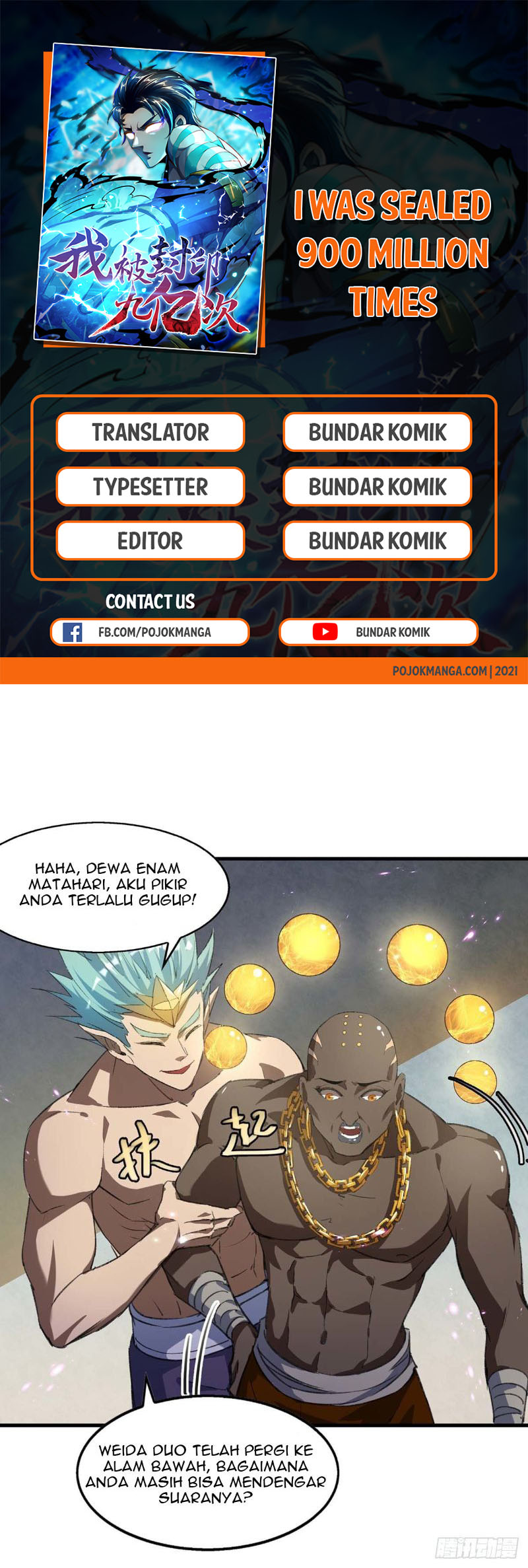 Baca Komik I Was Sealed 900 Million Times Chapter 11 Gambar 1