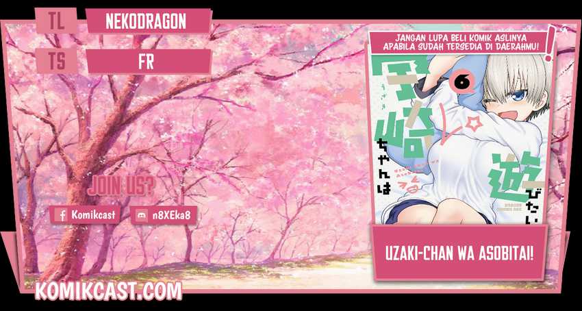 Baca Komik Uzaki-chan wa Asobitai! Chapter 31 Gambar 1