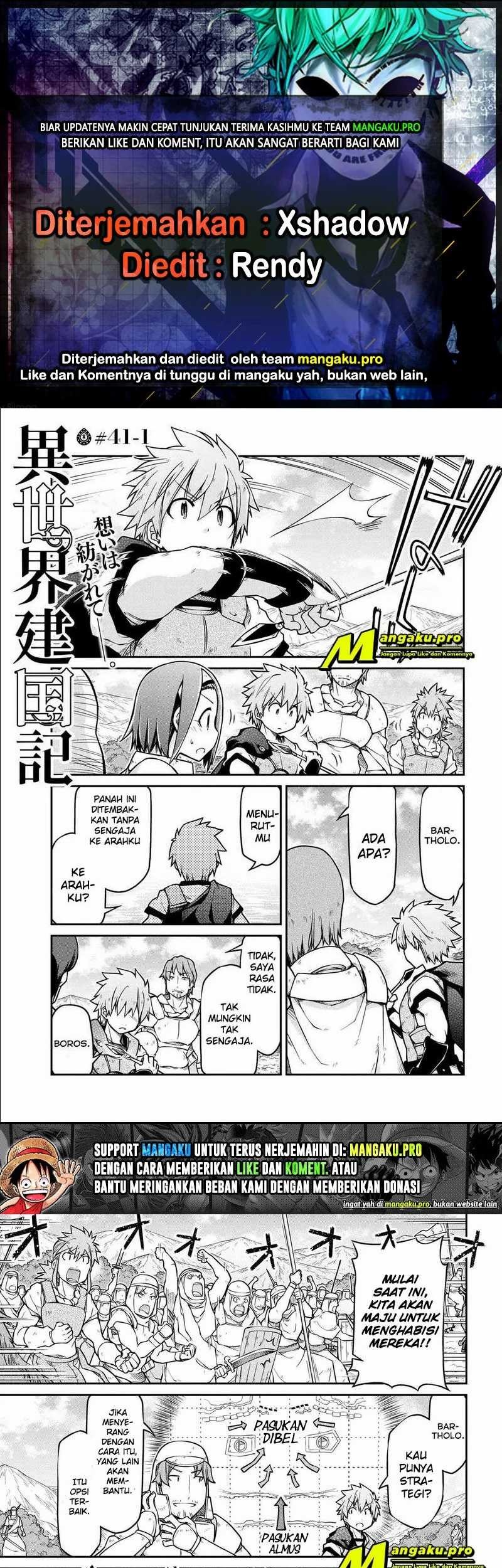 Baca Komik Isekai Kenkokuki Chapter 41 Gambar 1
