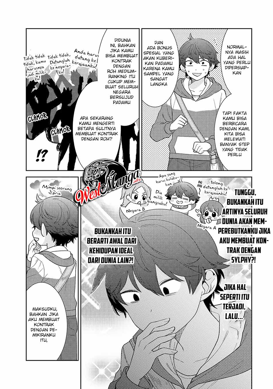 Seirei-tachi no Rakuen to Risou no Isekai Seikatsu Chapter 18 Gambar 7