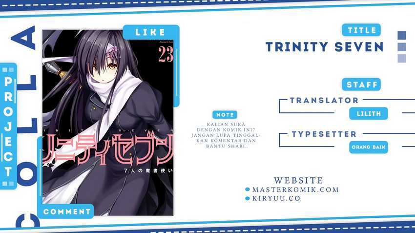 Baca Komik Trinity Seven Chapter 86 Gambar 1