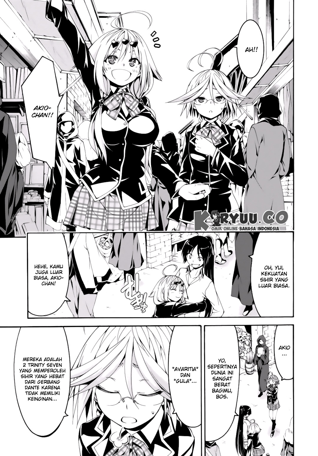 Trinity Seven Chapter 73 Gambar 8
