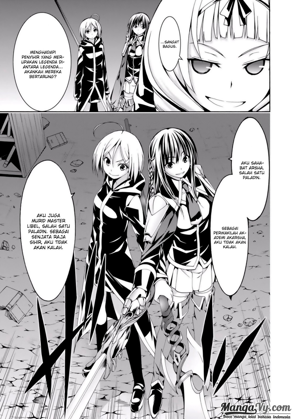 Trinity Seven Chapter 72 Gambar 19