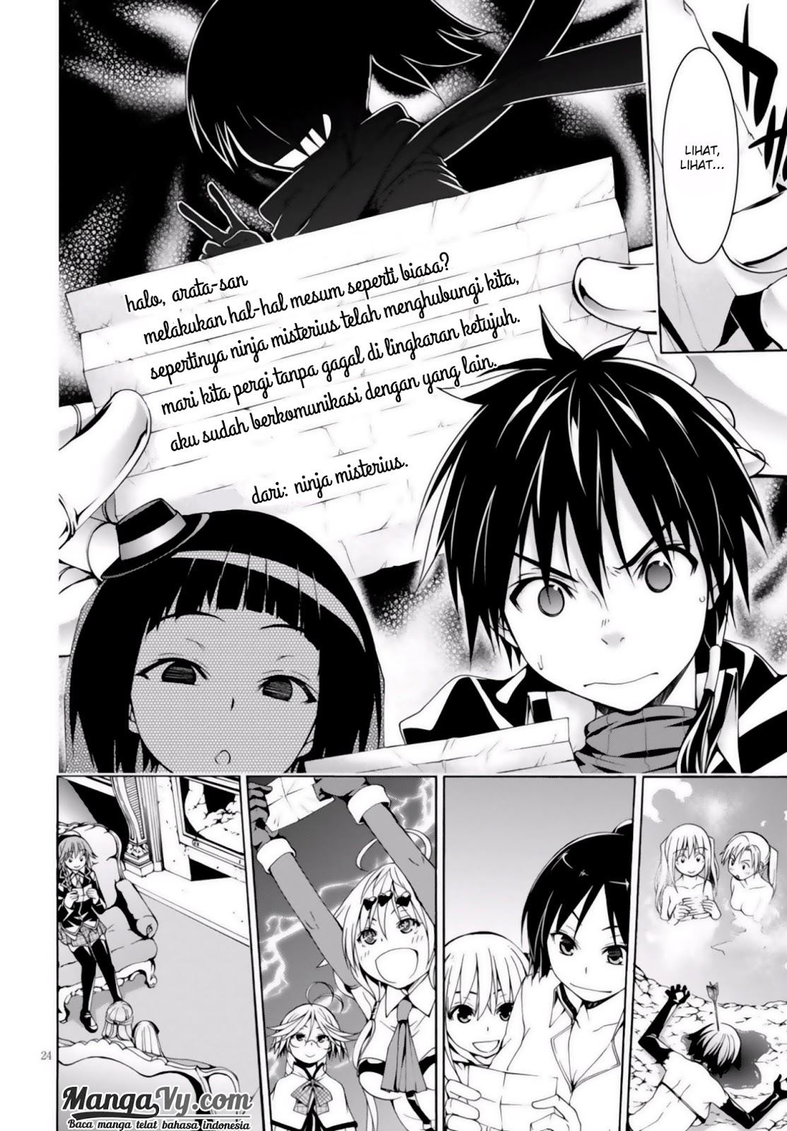 Trinity Seven Chapter 72 Gambar 30