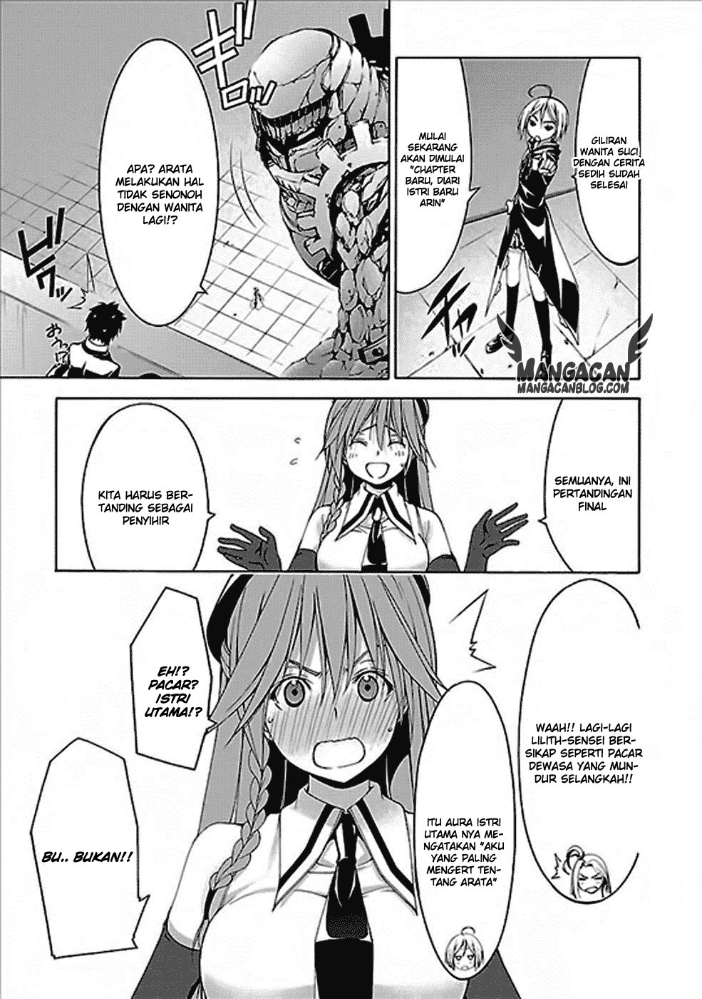 Trinity Seven Chapter 59 Gambar 11